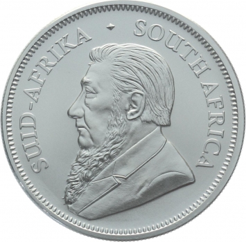 Preview: * Südafrika Krügerrand - Springbock - 1 Unze Feinsilber